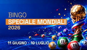 Bingo Speciale Mondiali 2026 
