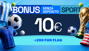 Bonus registrazione Sport 