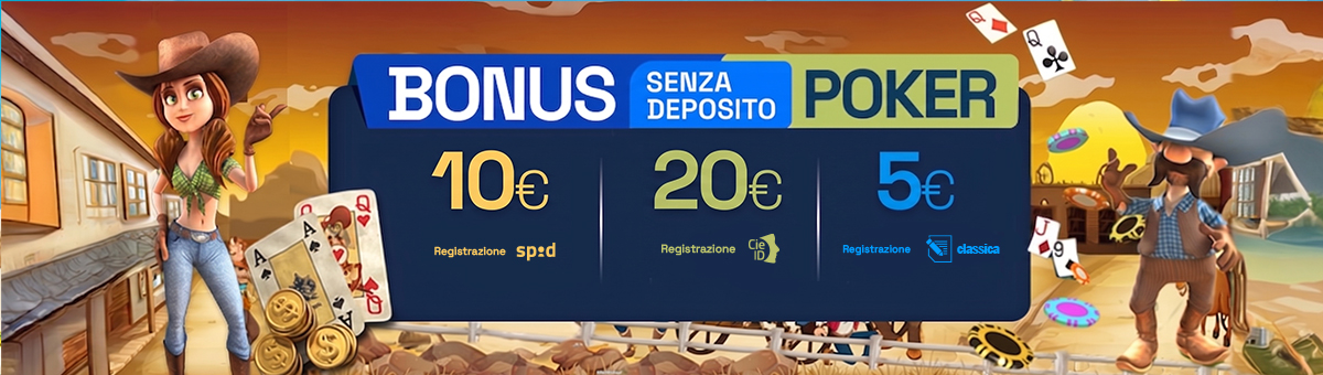 Registrati su BetFlag e ricevi 20€ di bonus senza deposito Poker
