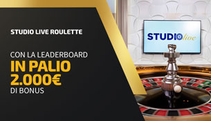 Studio live Classifica Live Roulette 
