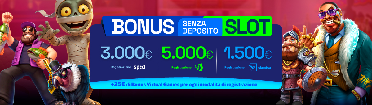 Registrati su BetFlag e ricevi 5.000€ di bonus senza deposito Slot