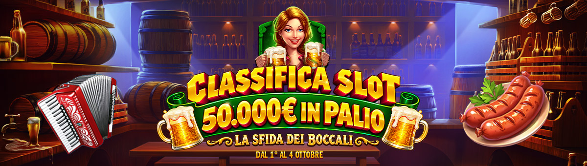 L’Oktoberfest volge quasi al termine, ma c’è ancora tempo per scalare la classifica e conquistare una parte dei 50.000€ in palio! Scopri la promo dedicata!