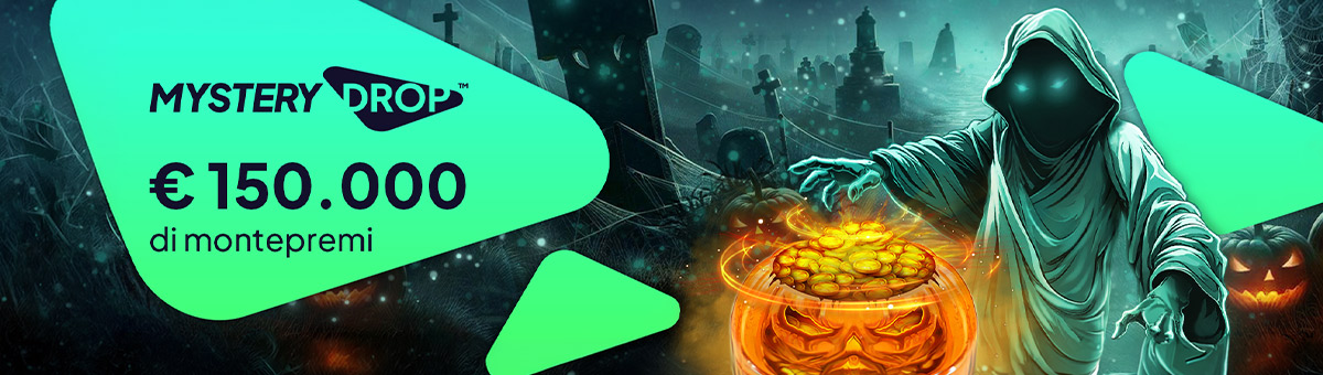 Qualsiasi puntata qualificante può attivare l'assegnazione di un premio dal montepremi di 150.000€ in bonus! Scopri la promo misteriosa di Wazdan!