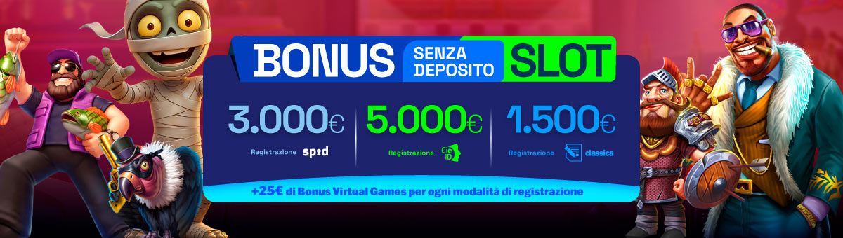 Registrati su BetFlag e ricevi 5.000€ di bonus senza deposito Slot