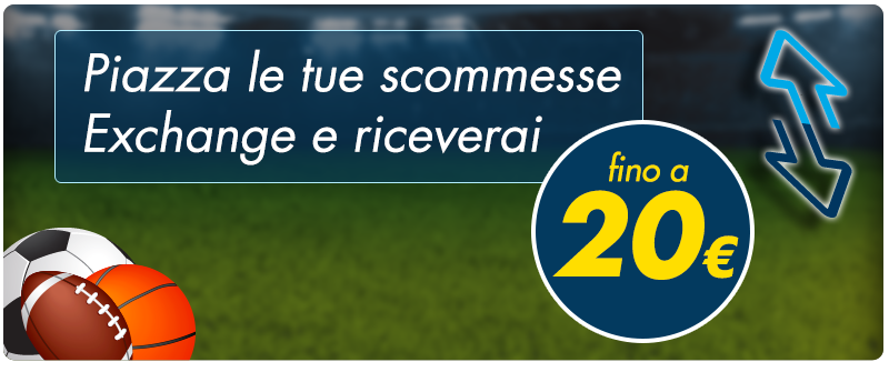 20€ Promozione Exchange | BetFlag Info