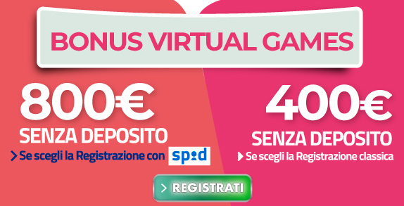 Bonus senza deposito Virtual Games