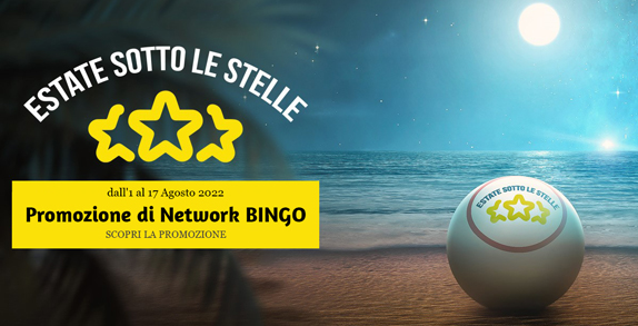 Promozione Bingo: Estate sotto le stelle!