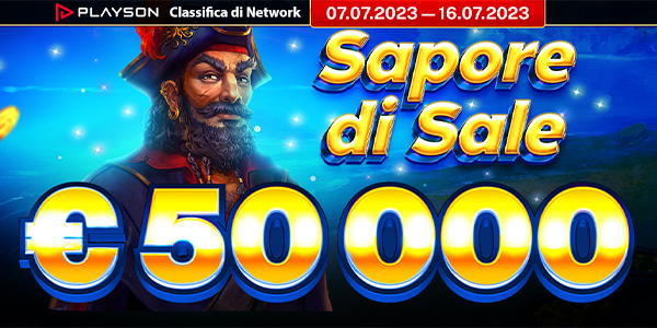 Classifica di Network Playson "Sapore di Sale"